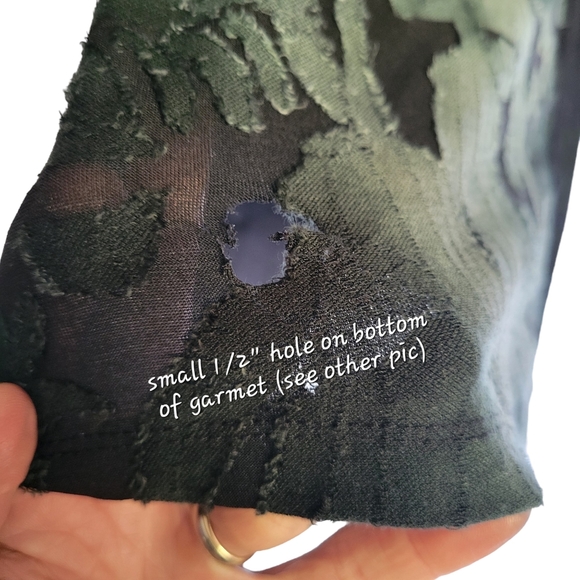 Pyramid Collection Long Sleeve Floral Abstract Boho Dress Size 1X - Picture 14 of 14